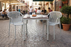 California Chairs with Ochre Tables