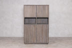 Oak Frame Bar Cabinet