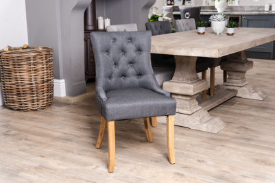 worcester dark grey dining chair