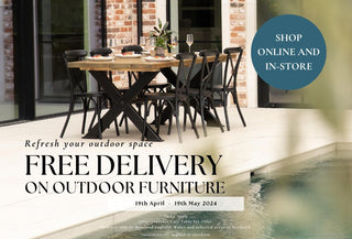 FREE DELIVERY ON ALL OUTDOOR FURNITURE