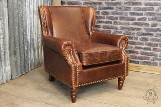 OUR FAMOUS LEATHER ARMCHAIRS ARE BACK IN STOCK!