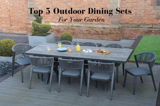 Top 5 Outdoor Dining Sets For Your Garden