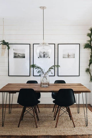 How to Create An Industrial Style Dining Room