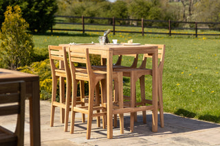 Teak Outdoor Bar Table