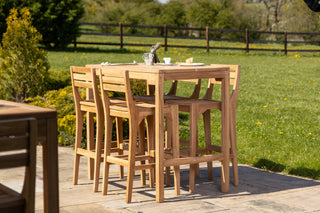 Teak Outdoor Bar Stool