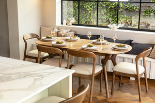 Layla Oval Extending Dining Table