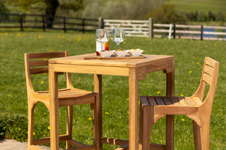 Teak Outdoor Bar Stool