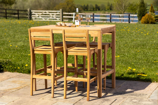 Teak Outdoor Bar Stool