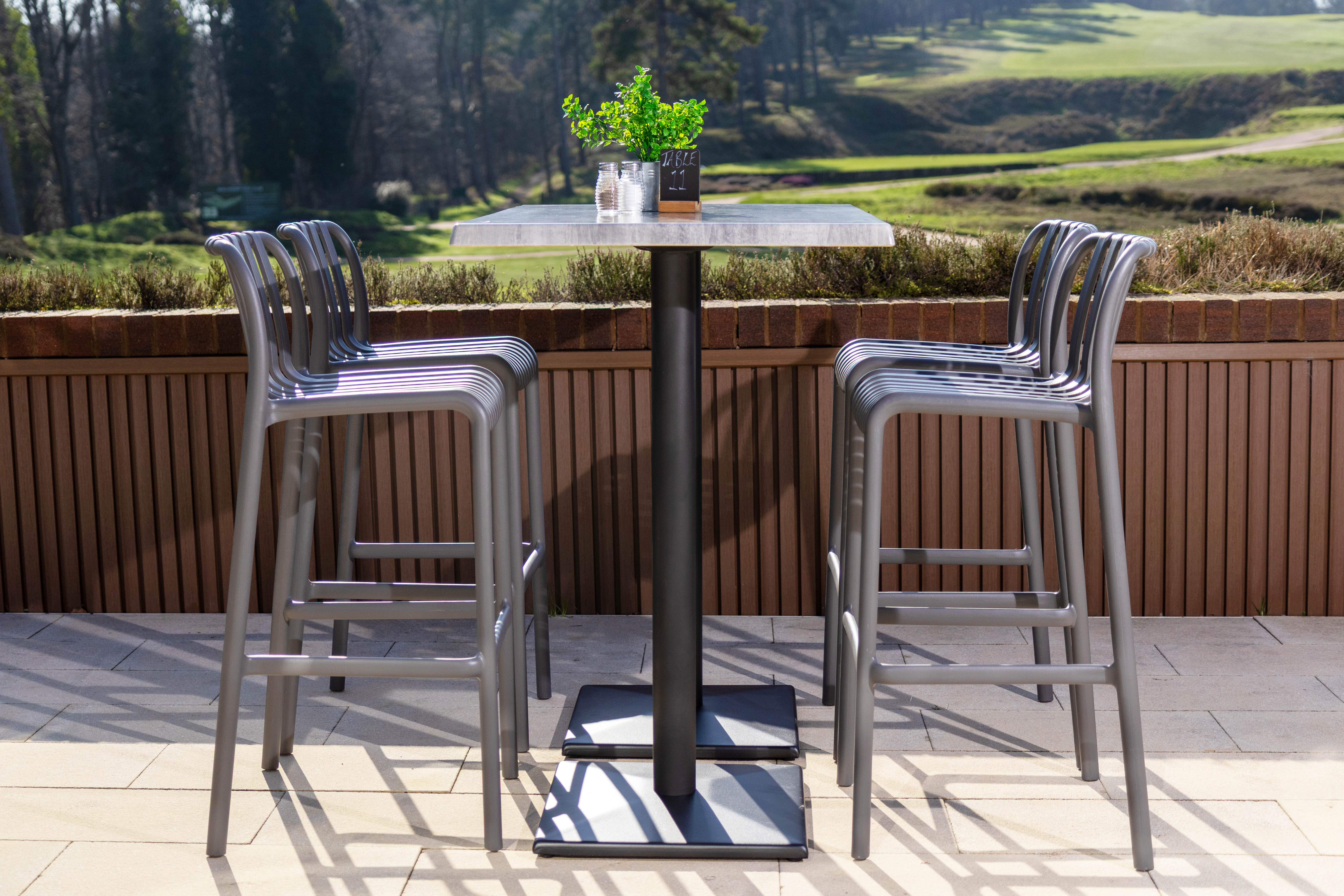 Outside Stool Maldives Outdoor Stacking Stool – Peppermill Interiors
