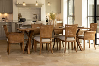 Ophelia Rattan Back Dining Chair