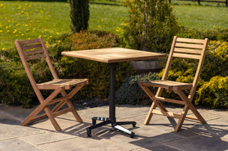 Teak Folding Outdoor Café Table