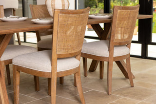 Ophelia Rattan Back Dining Chair