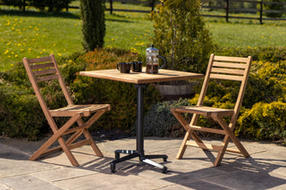 Teak Folding Outdoor Café Table