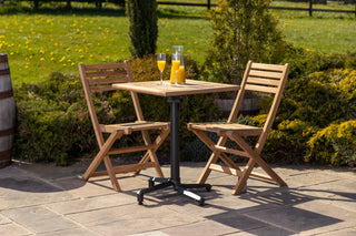 Teak Folding Outdoor Café Table
