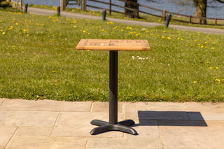 Outdoor Teak Tabletop Square Café Table Range