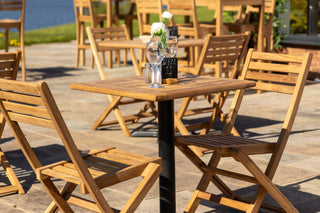 Teak Folding Outdoor Café Table