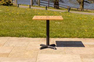 Outdoor Teak Tabletop Square Café Table Range