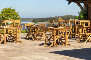 Teak Folding Outdoor Café Table
