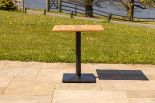Outdoor Teak Tabletop Square Café Table Range