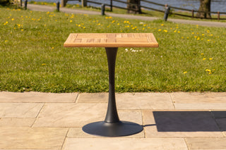 Outdoor Teak Tabletop Square Café Table Range