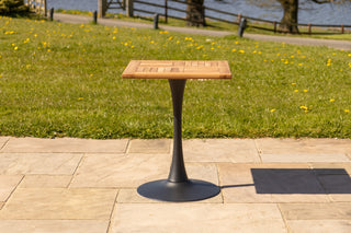 Outdoor Teak Tabletop Square Café Table Range