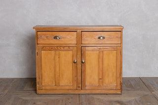 Antique Pine Pantry Cupboard - Front View