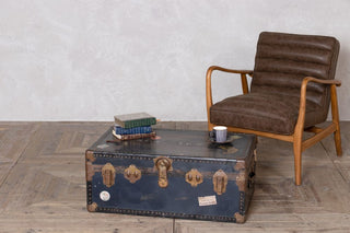 German Vintage Trunk Coffee Table