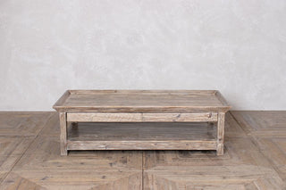 Large Tray Top Coffee Table - Side