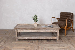 Large Tray Top Coffee Table