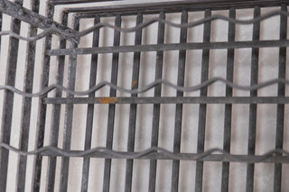 Vintage Galvanised Wine Rack Close Up