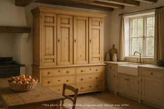 large-pine-antique-housekeepers-cupboard-illustrative-image
