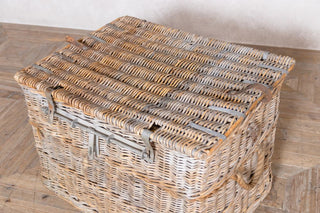 vintage-1930's wicker laundry basket