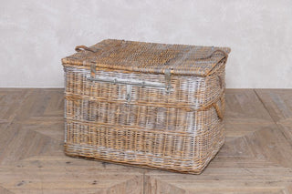 vintage-1930's wicker laundry basket