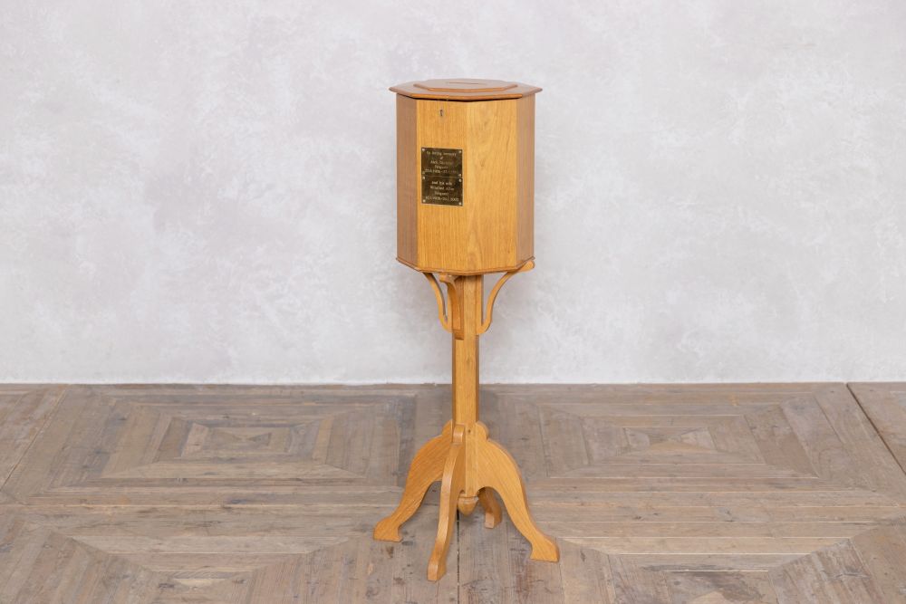 1930's Gothic Style Donation Wedding Post Box | Peppermill Interiors
