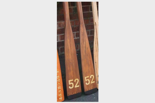 Wooden Oars and Kayak Paddles