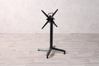 Tilt Top Table Base with Bag Hook and Security Loop