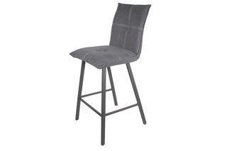 Pair of Marston Bar Stools in Grey