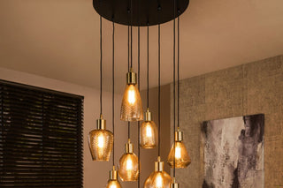 Lexi 9 String Pendant Light