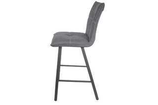 Pair of Marston Bar Stools in Grey