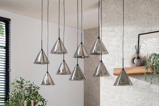 Lucia 9 String Cone Pendant Light