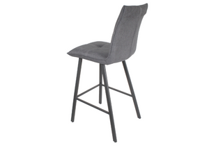 Pair of Marston Bar Stools in Grey