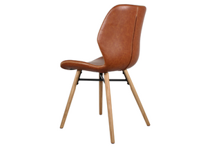 tan dining chair
