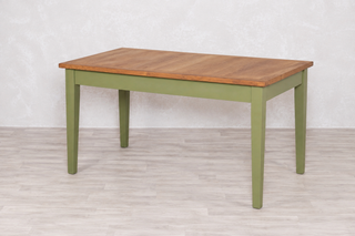 Farmhouse Oak Top Small Dining Table