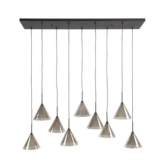 Lucia 9 String Cone Pendant Light