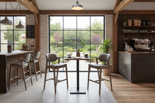 Ashbourne Reclaimed Pine Cafe Poseur Table Range