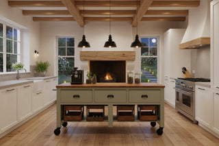 Vintage Rustic Kitchen Island