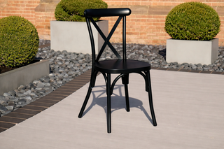 Vienna Outdoor Aluminium Stacking Chairs