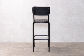 black-arlington-stool-back-view