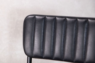 black-arlington-stool-backrest