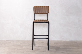 brown-stool-front-view
